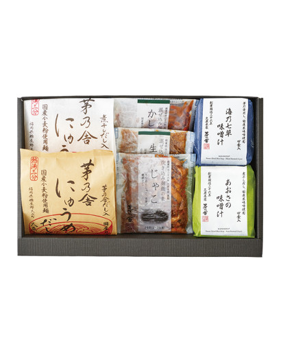 にゅうめん2種･御飯の素3種･味噌汁2種ギフト