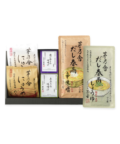 だし春雨2種・にゅうめん2種・味噌汁2種ギフト