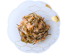 三種昆布のめんたいまぶし