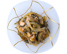 函館生イカの北海漬け