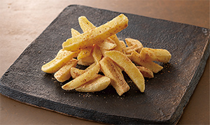 茅乃舎だしのだしふりポテト