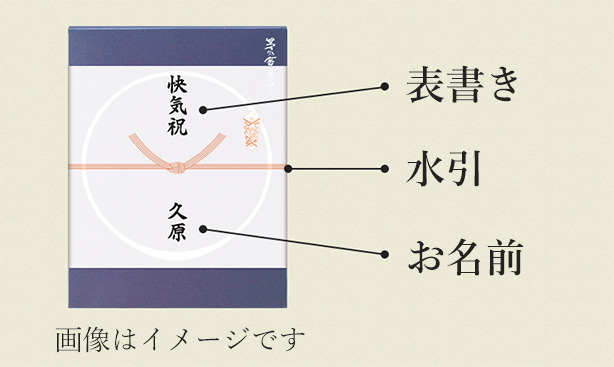 快気祝い のし