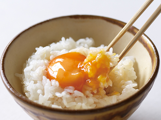 卵黄のだしつゆ漬け