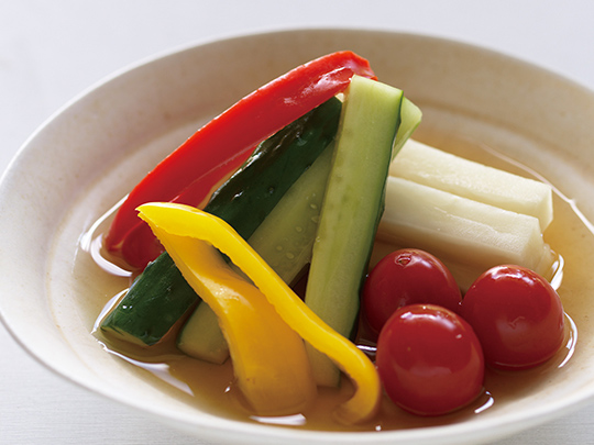 白だし×酢和風ピクルス