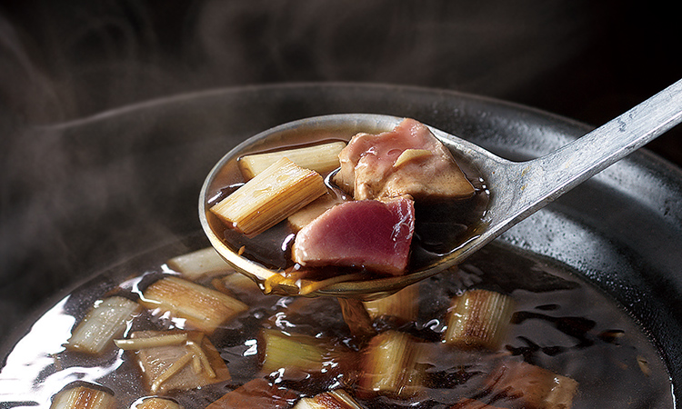 まぐろで堪能「ねぎま鍋」