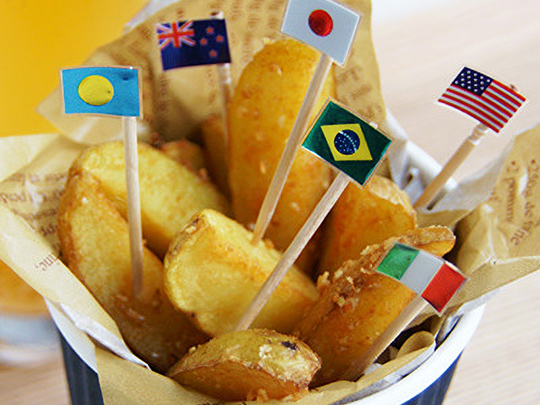 だしの旨味とじゃがいものホクホク感 新じゃがポテトフライ