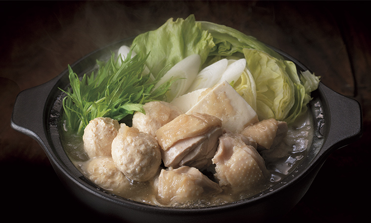 三種の野菜のすりおろし鍋 しょうゆ